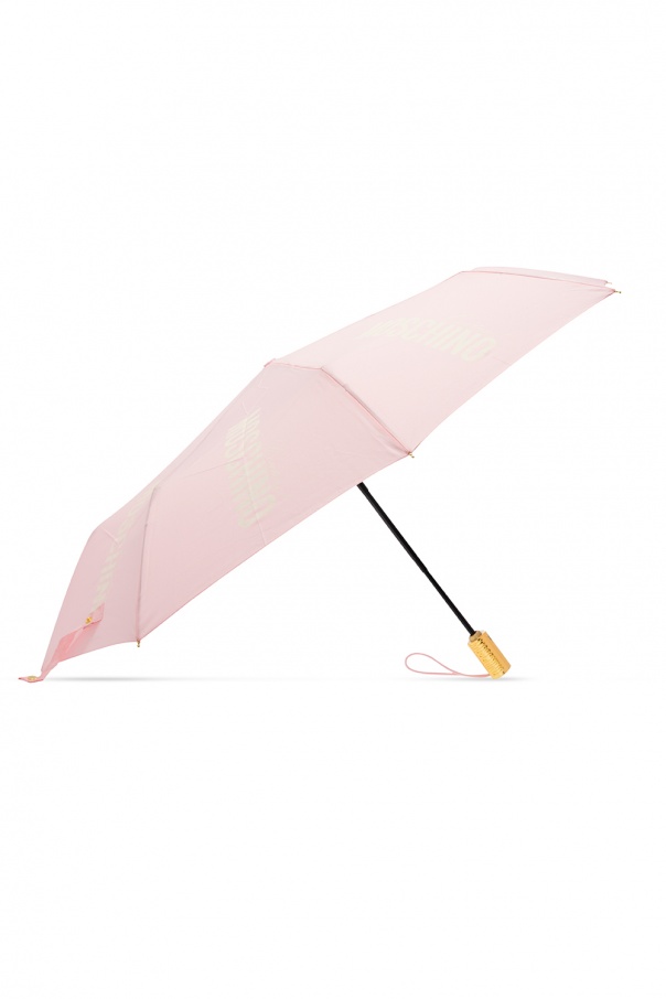 Large Pink deals Moschino Personal Umbrella